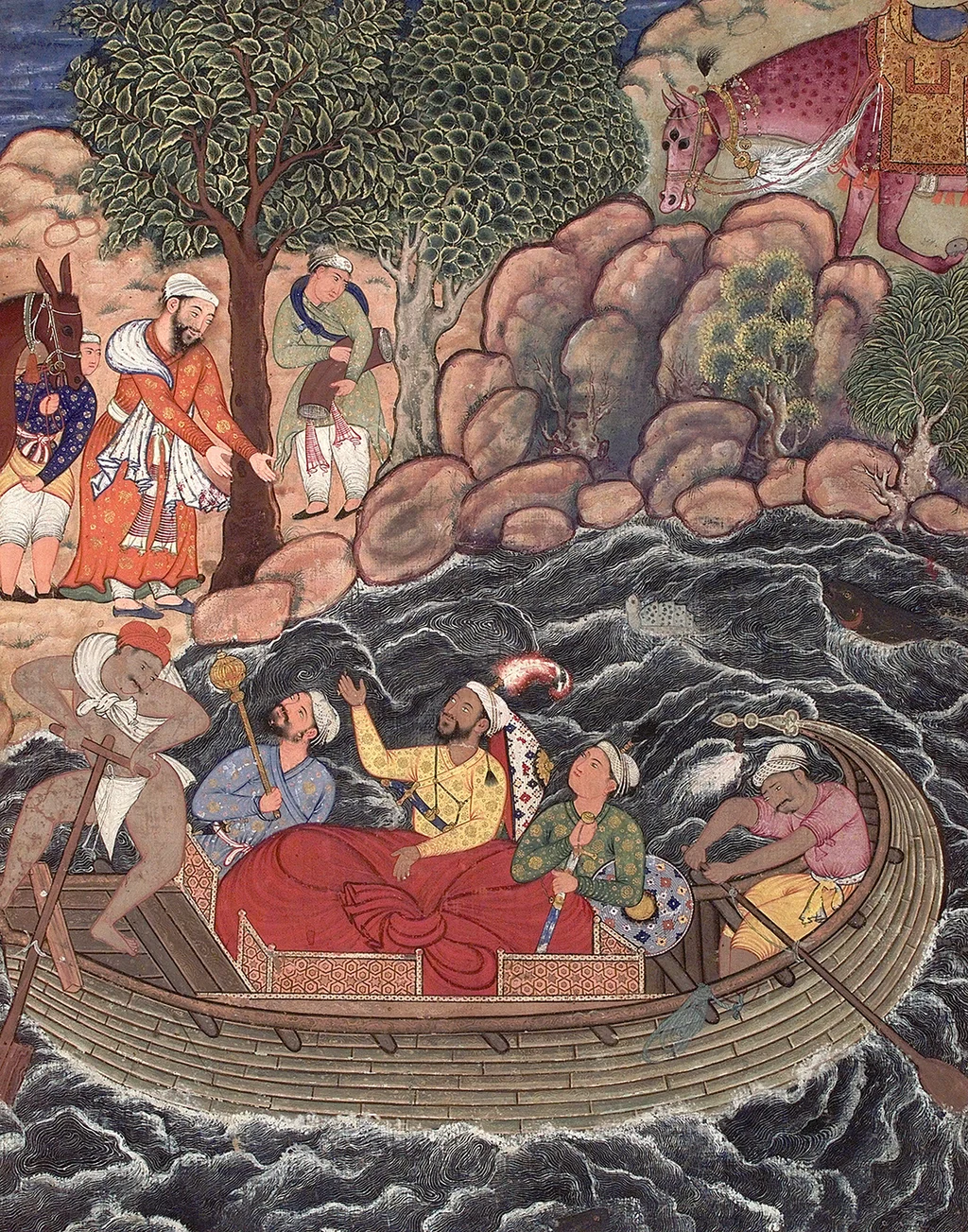 The Kidnapping of Amir Hamza (Hardcover): From the Mughal Manuscript Hamzanama - Image 3