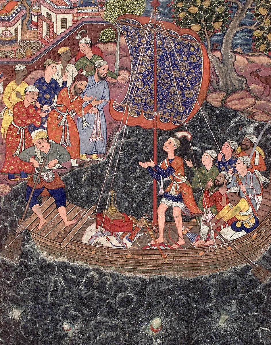 The Kidnapping of Amir Hamza (Hardcover): From the Mughal Manuscript Hamzanama - Image 4